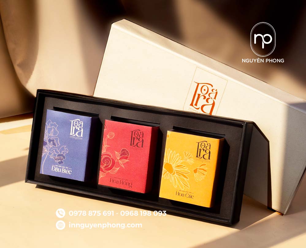 mẫu hộp trà đẹp mắt thu hút khách hàng từ cái nhìn đầu tiên
